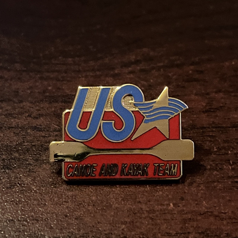 Olympic Summer Games Team USA Canoe And Kayak Event Lapel Pin